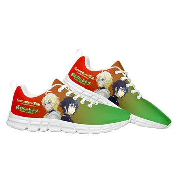 Серафим Края на Hyakuya Yuichiro Спортни обувки Мъжки Дамски Тийнейджърката Детски Маратонки По Поръчка Маратонки Чифт обувки