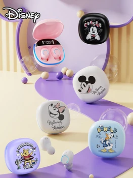 Слушалки Disney Bluetooth Minnie Mickey Mouse TWS Безжични слушалки Donald Duck С Шумопотискане Музикални слушалки Winnie the Pooh