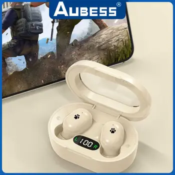 Спортни слушалки в ушите с восьмиядерной бионической бленда, преносими led екран, bluetooth връзка със съвместими слушалки, намаляване на шума