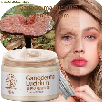 Същността на оцет от естествен билков екстракт, анти-ейдж Крем за лице Ганодерма Lucidum, регенериращ кожата на лицето, овлажнител, крем осветляющий