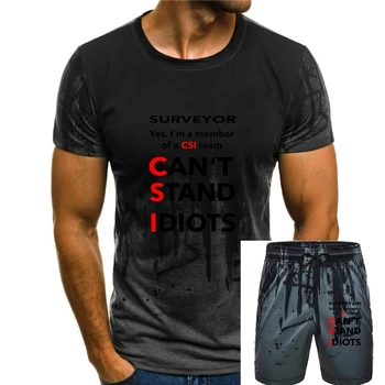 Тениска Surveyor, тениска SURVEYOR с графичен дизайн, тениска XXX, страхотен памучен мъжки модни тениска с къс ръкав
