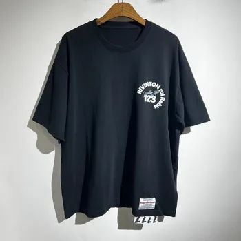 тениска с принтом графити с логото на High Street 2023ss, 123 букви, ежедневни тениски с графичен дизайн, градинска облекло Y2k, съкратен топ, дамски дрехи, мъжки дрехи