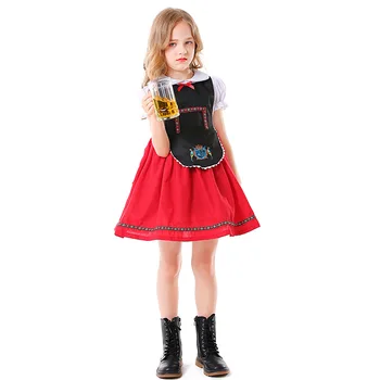 Традиционното национално рокля за германския Октоберфест, Детско пивное рокля с бродерии и шарките