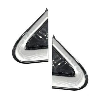 Триъгълен Тампон На Предния Багажник на Лявото стъкло Резервни Части 68083131AD За Dodge Dart 2012-2016 Хромирани Триъгълна Хастар