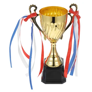 Трофейные чаши, Метални Спортни трофеи Премия Трофейный купа за получаване на награди на Конкурси, Церемонии и благодарственного подарък 24,5 см