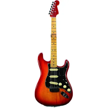 Ультралюкс St кленов лешояд Плазменно-червена експлозивна електрическа китара