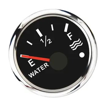 Универсален индикатор за нивото на водата, сензор за от неръждаема стомана, резервни части за лодки черен цвят