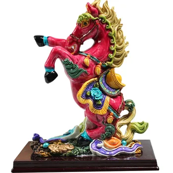 Цветна керамика Jichenxuan Jiaozhi е във възход като основен декоративен предмет, подарък, ръчно изработени фигури за украса, декор