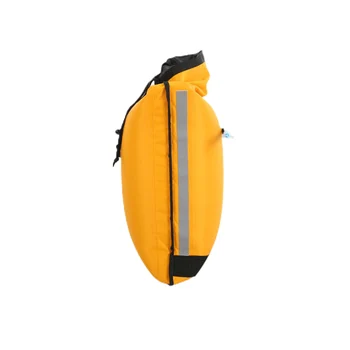 Чанта-гребло, Чанта-гаф, Чанта за каране на лодка Ярко-жълт Цвят, с устройство за самостоятелно спасение на канута Със светлоотразителни ивици