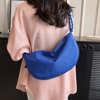 Чанта през рамо XZAN, реколта однотонная чанта-скитник, диагонално чанта a1, Модни универсална женска чанта